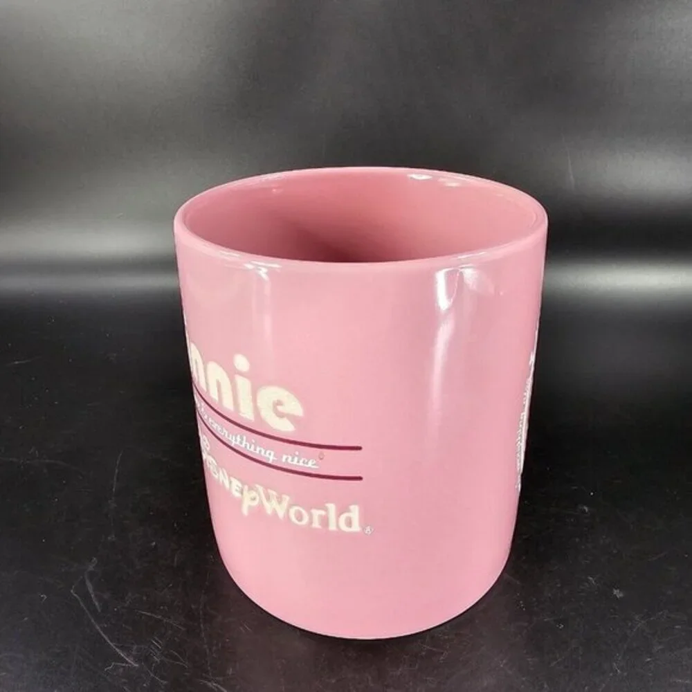 Disney Parks Minnie Mouse Sugar Spice and Everthing Nice‎ Oversized Mug Cup VTG